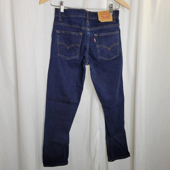 Levi's Dark Wash 502 Taper Fit, Size 14, 27x27 - Picture 5 of 9
